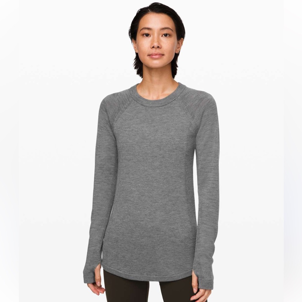 Lululemon‎ Sit In Lotus Wool Sweater
